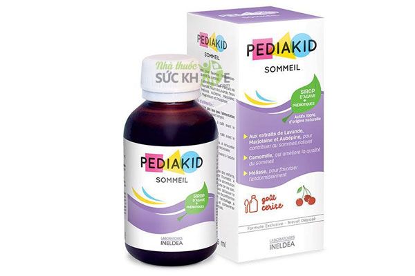 Siro Pediakid Sommeil Ngủ Ngon Cho Bé 6 Tháng Trở Lên