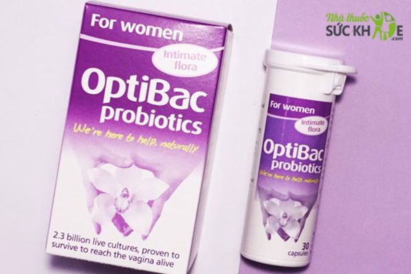 Men vi sinh Optibac cho phụ nữ của Anh