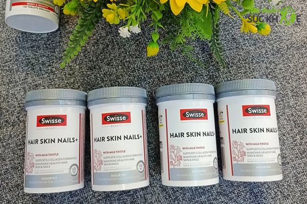 Viên uống Collagen Swisse Hair Skin Nails của Úc