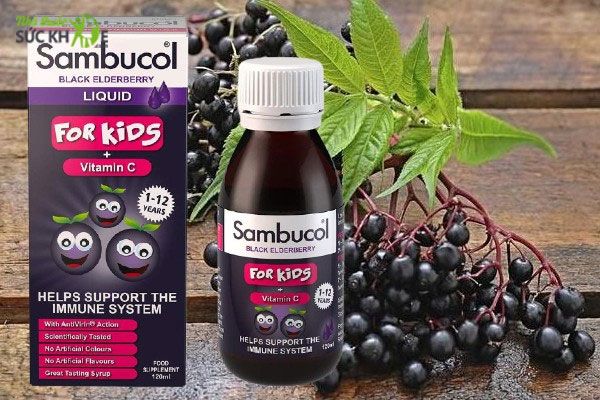 Siro Sambucol Dành Cho Trẻ Từ 1-12 Tuổi