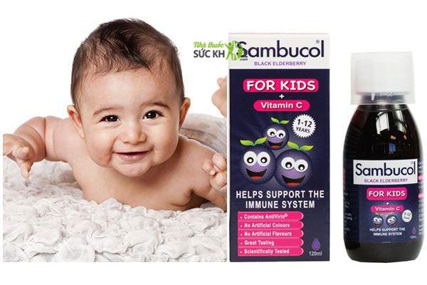 Siro Sambucol Dành Cho Trẻ Từ 1-12 Tuổi