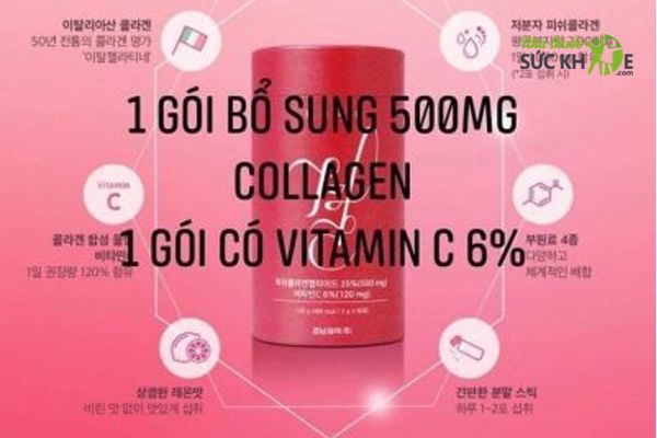 Bột Collagen Lemona nhập khẩu Hàn Quốc