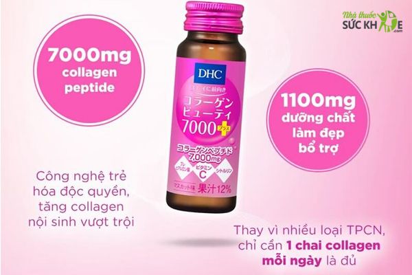 Collagen Beauty DHC 7000 Mg Nhật Bản Dạng Nước