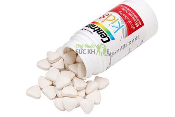 Viên nhai vitamin tổng hợp cho trẻ em Centrum Kids Strawberry