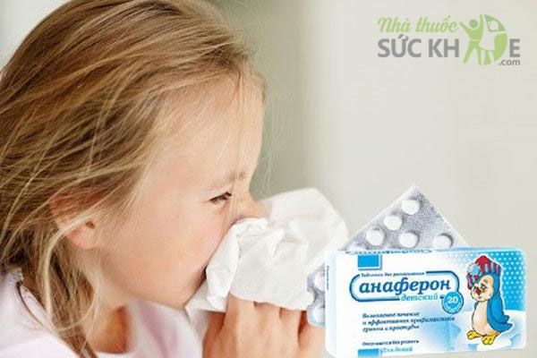 Viên uống Anaferon của Nga cho bé hộp 20 viên