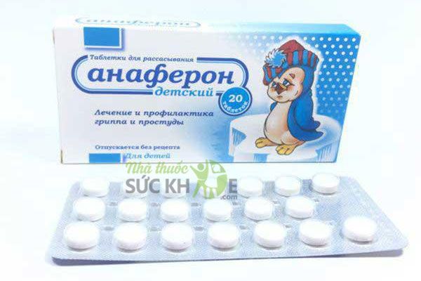 Viên uống Anaferon của Nga cho bé hộp 20 viên