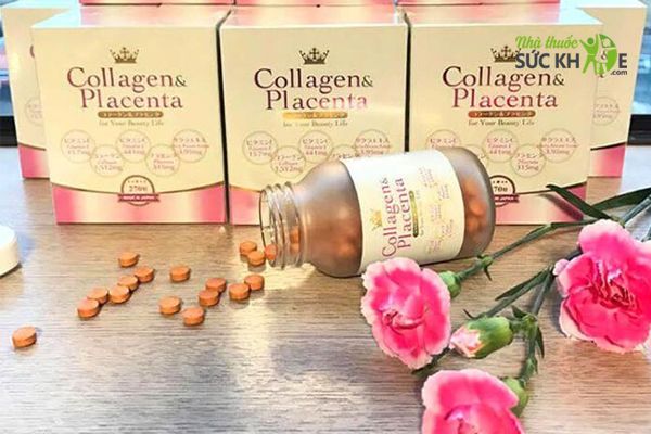 Viên Uống Collagen Placenta Chính Hãng Của Nhật Bản