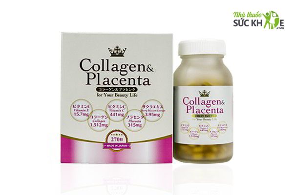 Viên Uống Collagen Placenta Chính Hãng Của Nhật Bản