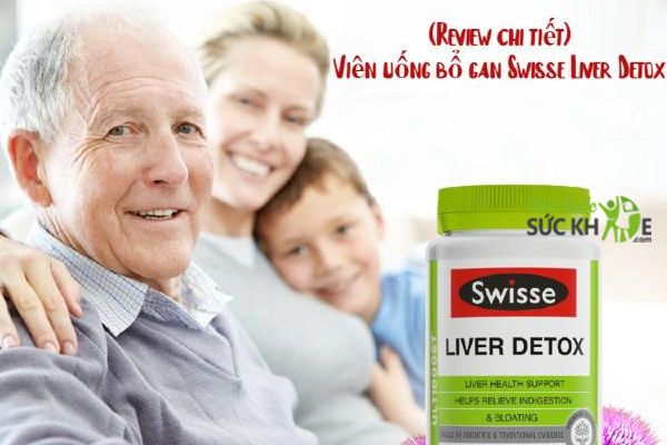 Viên Uống Hỗ Trợ Thải Độc Gan Swisse Liver Detox Úc