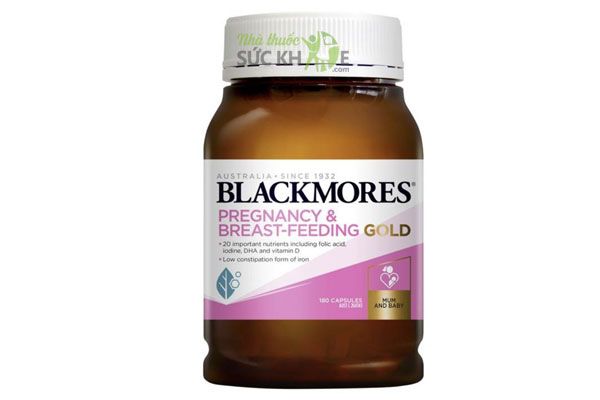 Vitamin Bầu Blackmores Pregnancy Gold của Úc