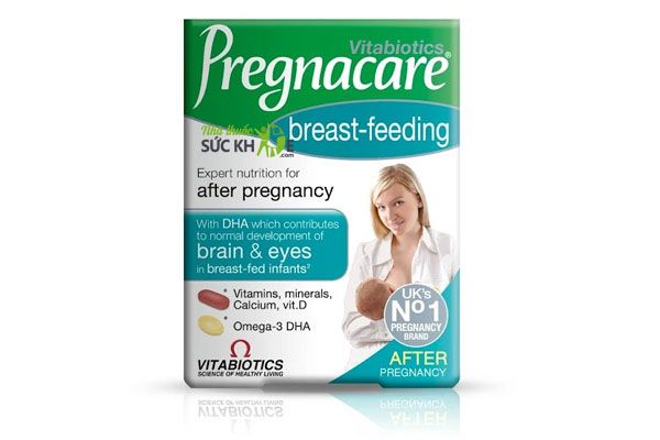 Vitamin Tổng Hợp Cho Phụ Nữ Sau Sinh Pregnacare Breast-feeding