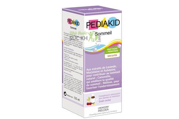 Siro Pediakid Sommeil Ngủ Ngon Cho Bé 6 Tháng Trở Lên