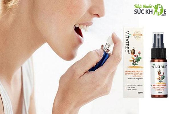 Xịt keo ong Vitatree chính hãng của Úc 25ml