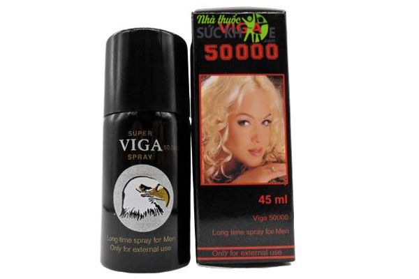 Xịt Super Viga 50000 Spray cho nam 45ml