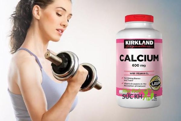 Viên uống hỗ trợ bổ sung Calcium + D3 Kirkland của Mỹ