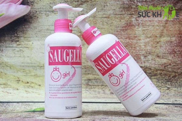 Dung dịch vệ sinh cho bé gái  từ 3 -12 tuổi Saugella