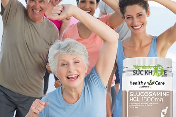 Glucosamine HCL 1500mg Healthy Care 400 viên của Úc