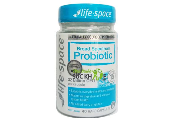 Men vi sinh Úc cho người lớn Life Space Probiotic