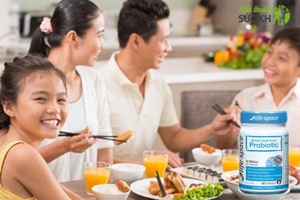 Men vi sinh Úc cho người lớn Life Space Probiotic