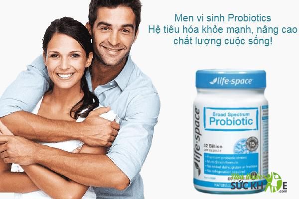 Men vi sinh Úc cho người lớn Life Space Probiotic