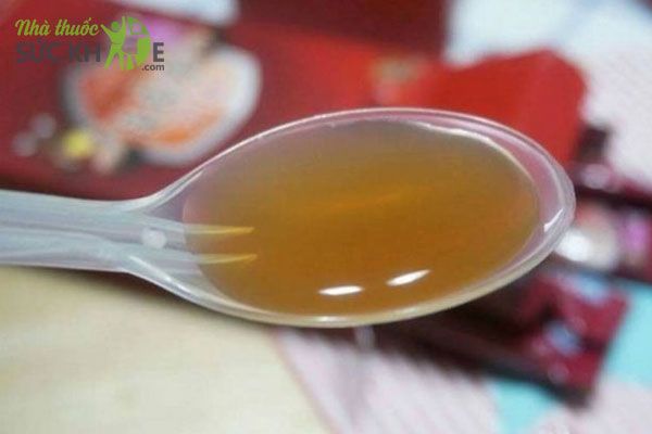 Nước hồng sâm trẻ em Sanga cho trẻ biếng ăn