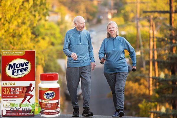 Schiff Move Free Ultra Triple Action hộp 75 viên của Mỹ