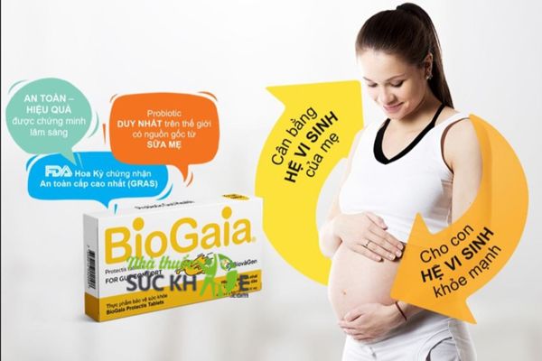 Viên Biogaia Protectis cho bà bầu hộp 10 viên Thụy Điển