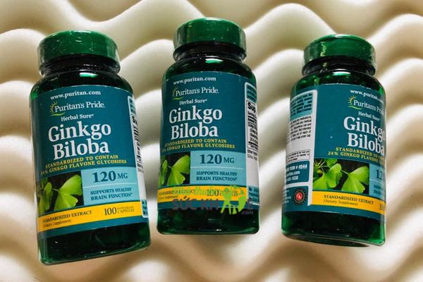 Viên uống Ginkgo Biloba Puritan's Pride 120 mg chính hãng của Mỹ