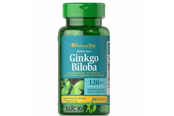 Viên uống Ginkgo Biloba Puritan's Pride 120 mg chính hãng của Mỹ
