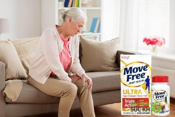 Schiff Move Free Ultra Triple Action hộp 75 viên của Mỹ