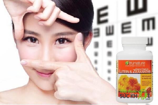 Viên uống hỗ trợ mắt Trunature Lutein & Zeaxanthin 140 Viên