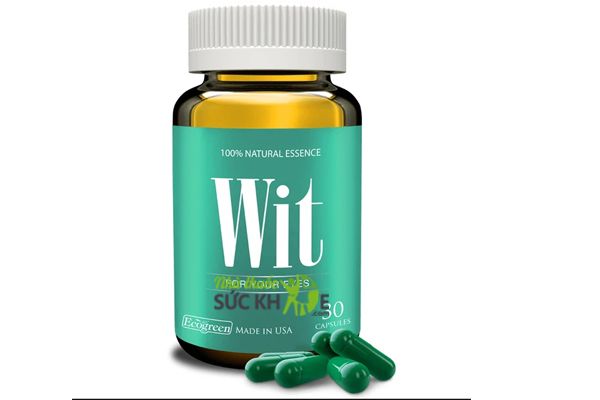 Viên uống bổ mắt Wit 30 viên của Mỹ cho mọi lứa tuổi