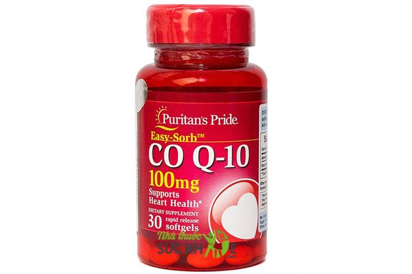 Viên uống Puritan's Pride coq10 100mg chính hãng của Mỹ