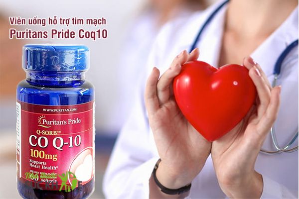 Viên uống Puritan's Pride coq10 100mg chính hãng của Mỹ