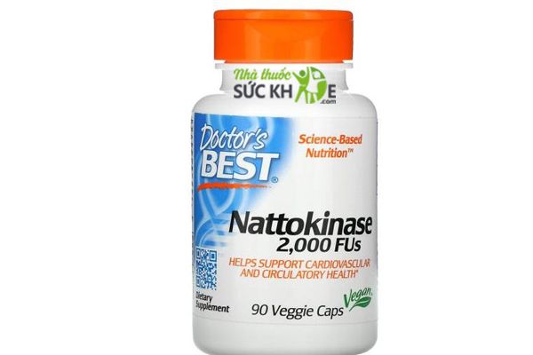 Viên uống Doctor's Best Nattokinase bổ tim mạch, hỗ trợ ngăn ngừa đột quỵ
