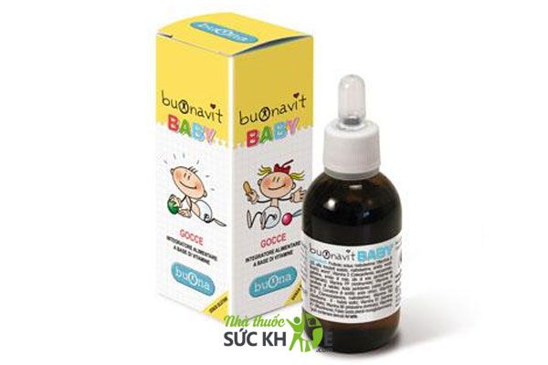 Vitamin tổng hợp cho trẻ sơ sinh Buonavit Baby