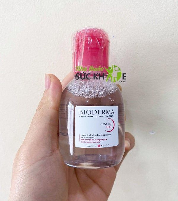 Tẩy trang Bioderma Crealine H2O cho da thường, khô, nhạy cảm