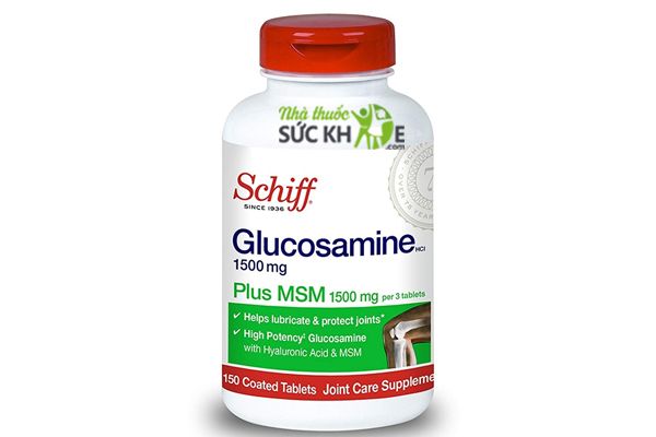 Schiff Glucosamine Plus MSM 1500mg chính hãng của Mỹ