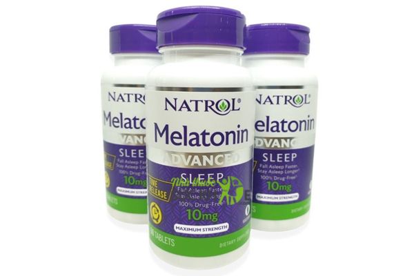 Viên uống Natrol 10mg hỗ trợ cải thiện giấc ngủ