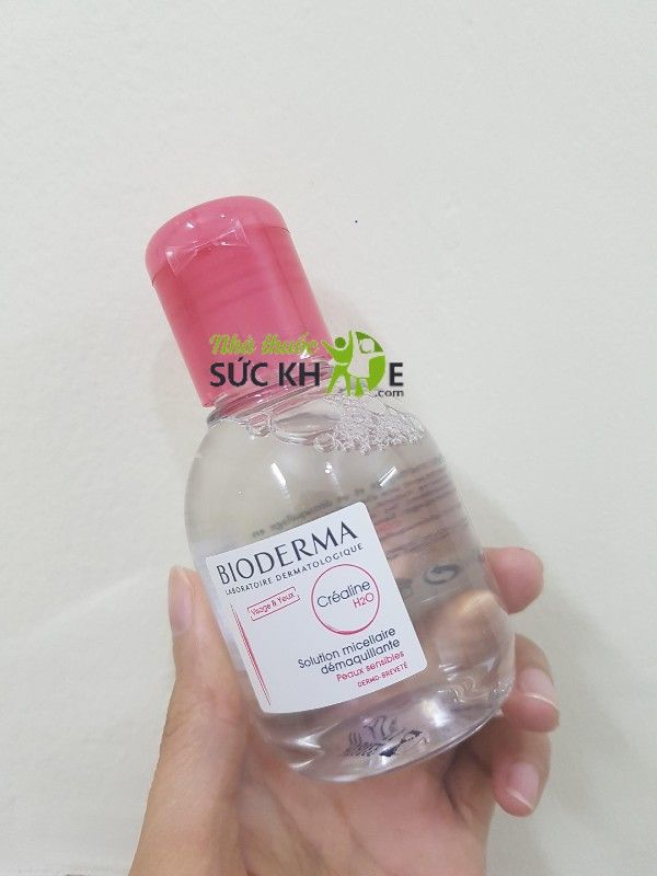 Tẩy trang Bioderma Crealine H2O cho da thường, khô, nhạy cảm