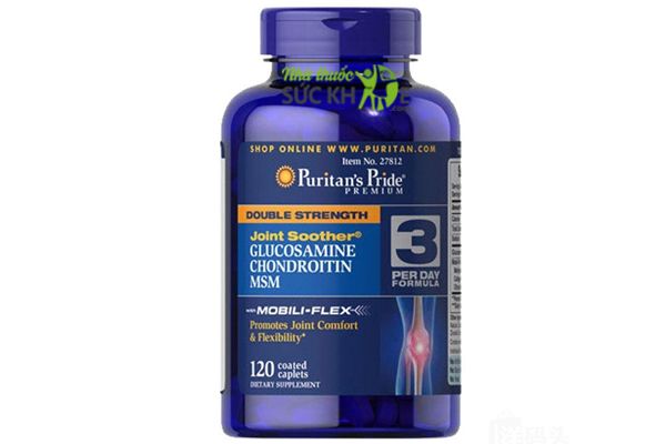 Viên uống Glucosamine MSM Puritan's Pride Của Mỹ
