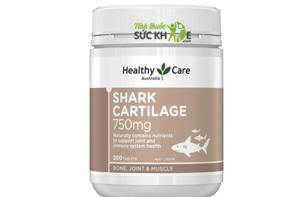 Sụn Vi Cá Mập Healthy Care 750mg Chính Hãng Của Úc
