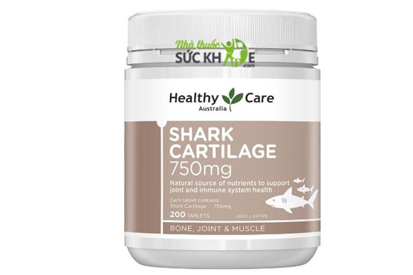 Sụn Vi Cá Mập Healthy Care 750mg Chính Hãng Của Úc