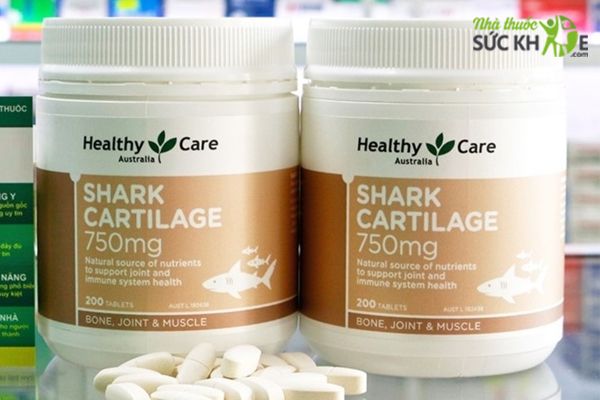 Sụn Vi Cá Mập Healthy Care 750mg Chính Hãng Của Úc
