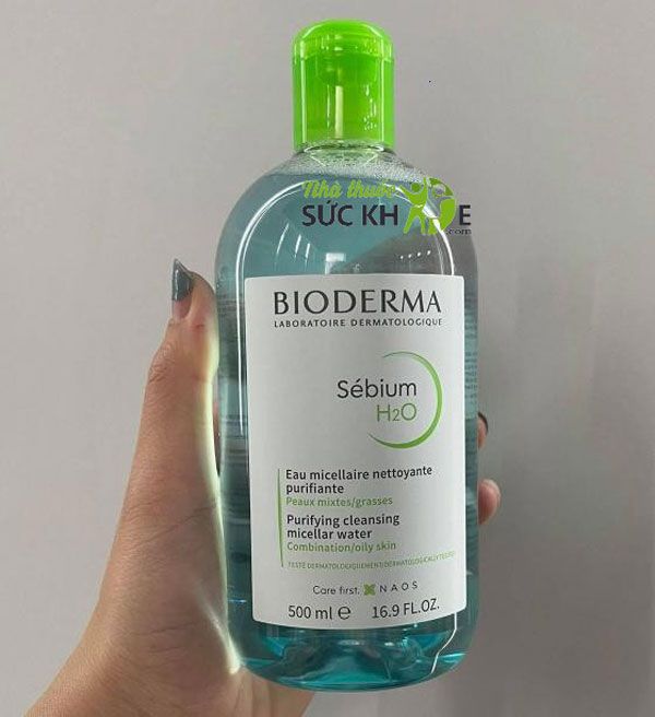 Tẩy trang Bioderma Crealine H2O cho da thường, khô, nhạy cảm