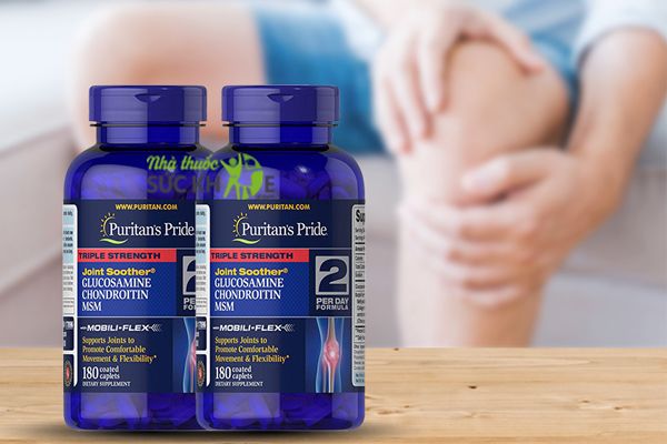 Viên uống Glucosamine MSM Puritan's Pride Của Mỹ