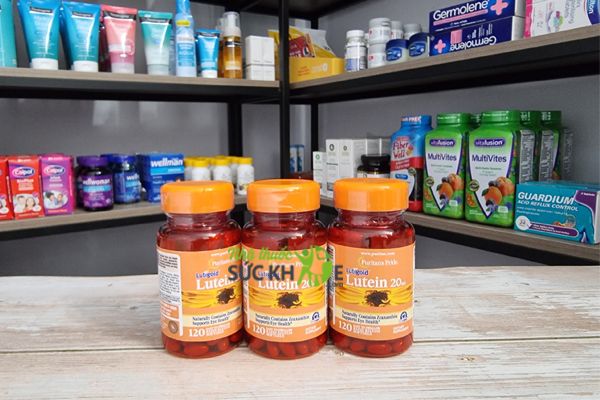 Viên Uống Hỗ Trợ Mắt Lutein 20mg Puritan's Pride Viên Của Mỹ