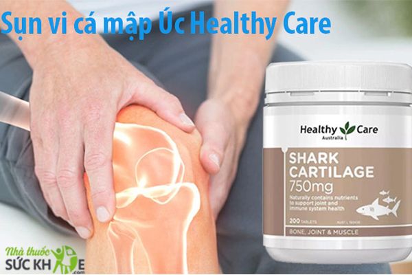 Sụn Vi Cá Mập Healthy Care 750mg Chính Hãng Của Úc