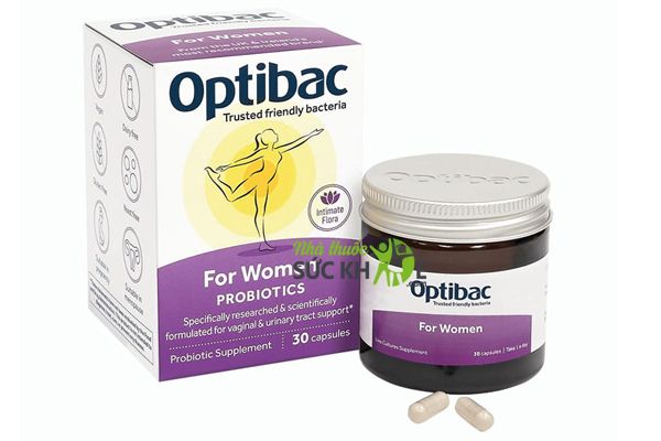 Men vi sinh Optibac cho phụ nữ của Anh