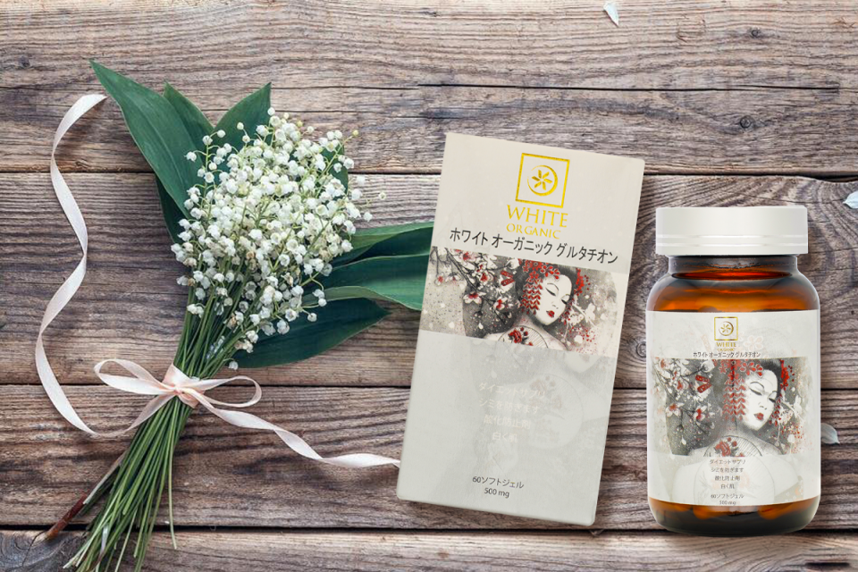 White Organic Glutathione 500mg - Viên uống hỗ trợ trắng da của Nhật